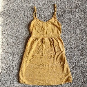 Yellow RVCA short summer dress